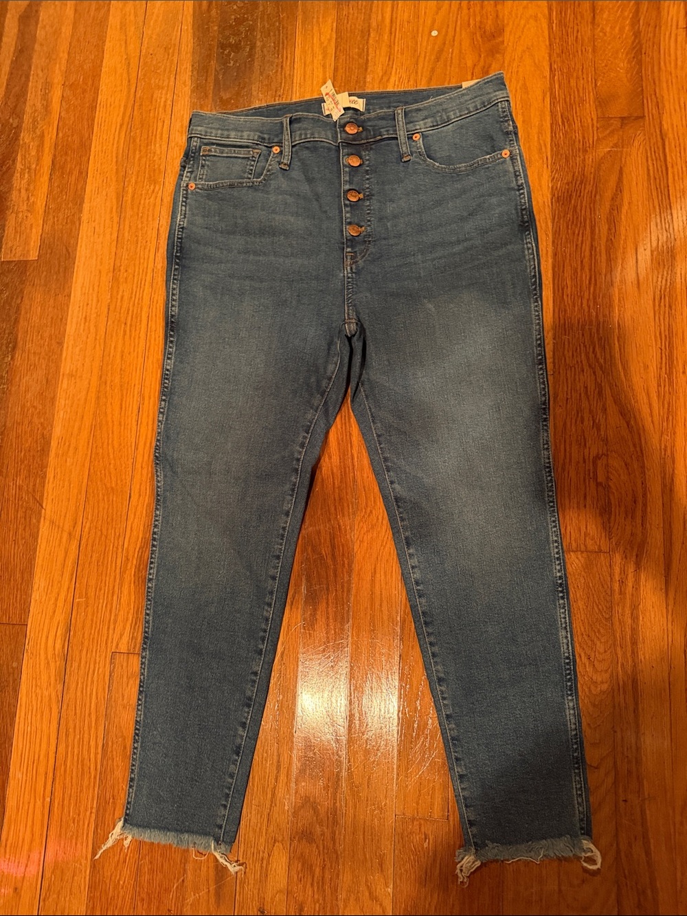 NWT Madewell 10” high-rise skinny jeans